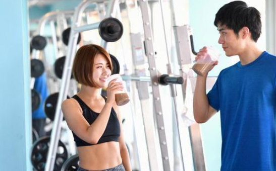 プロテインの提供・お見送り